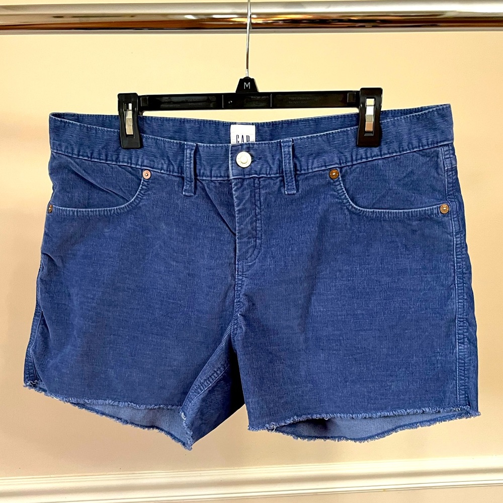 GAP Corduroy Cut Off Shorts SZ 14